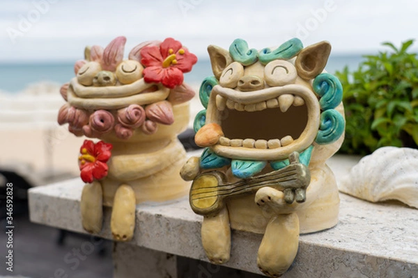 Obraz 沖縄のシーサー