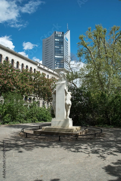 Obraz schillerdenkmal leipzig