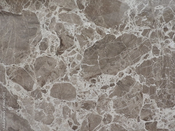 Obraz Marble with natural pattern. Beige marble stone wall texture.