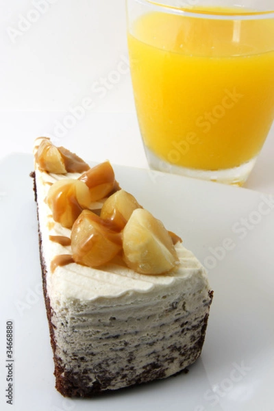 Obraz Macadamia nut cake