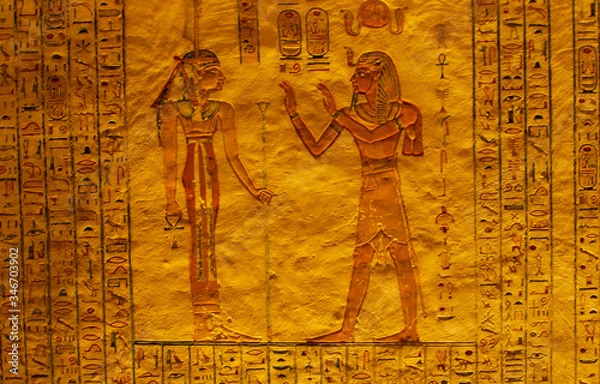 Obraz ancient egyptian god