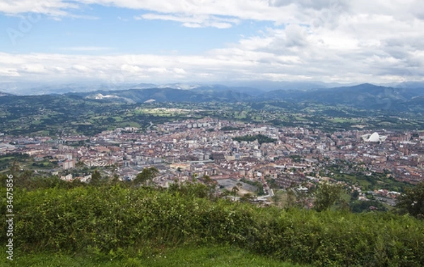 Obraz Oviedo desde el Naranco