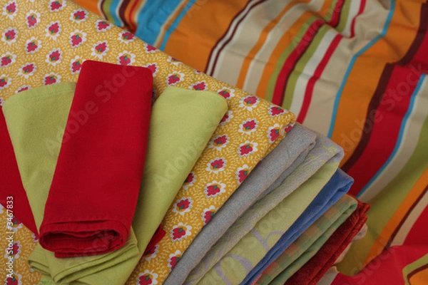 Obraz tissus colorés 2