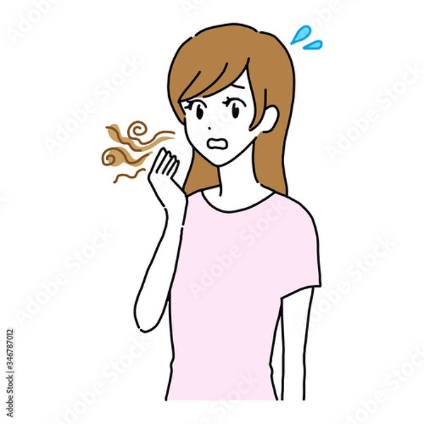 Fototapeta 口臭　女性