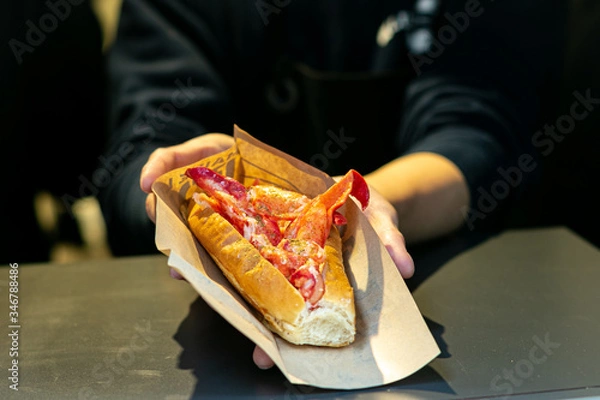 Obraz ロブスターのホットドッグ