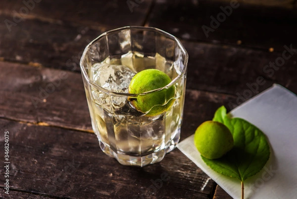 Obraz 梅酒　の　ロック