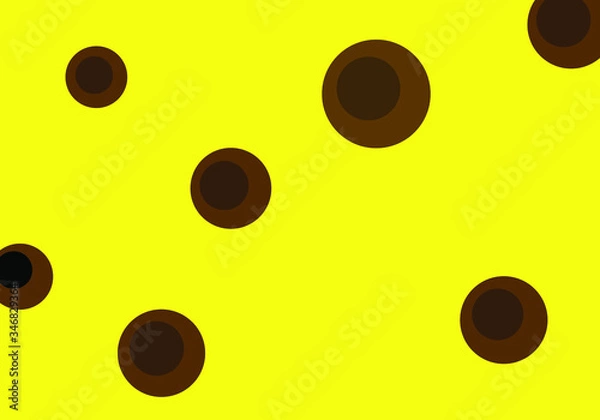 Fototapeta background with yellow cheese and holes