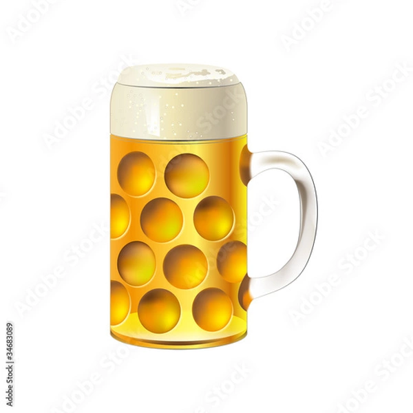 Obraz Oktoberfest Card / Biermass