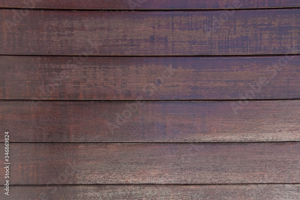 Obraz Vintage brown wood background texture. Vintage wooden bright horizontal boards.
