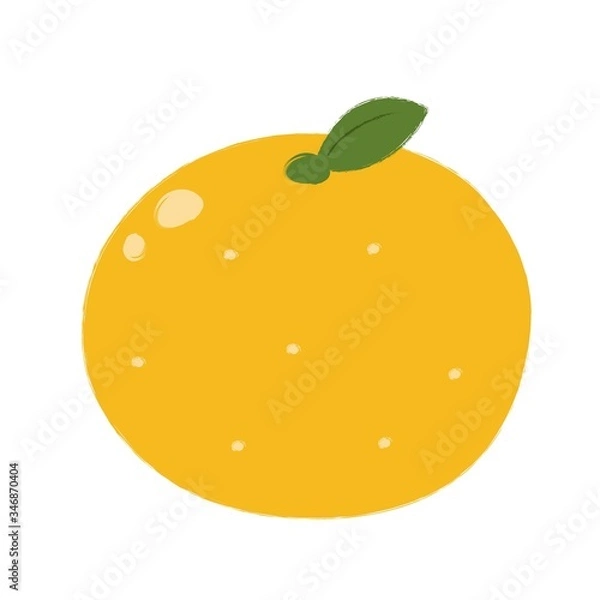 Fototapeta ゆずのイラスト