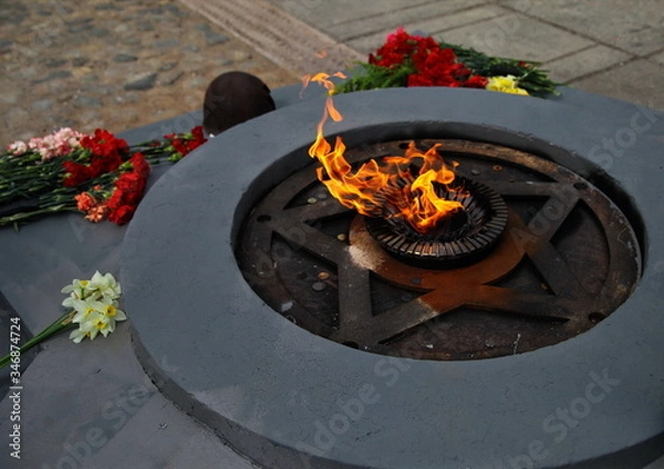 Obraz The day of Victory and the eternal flame