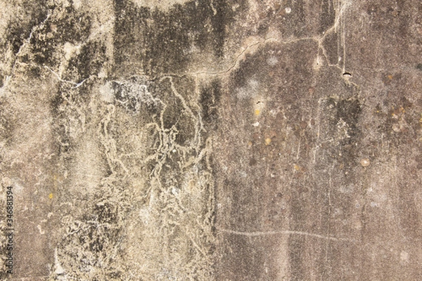 Obraz Old concrete wall texture with water infiltration
