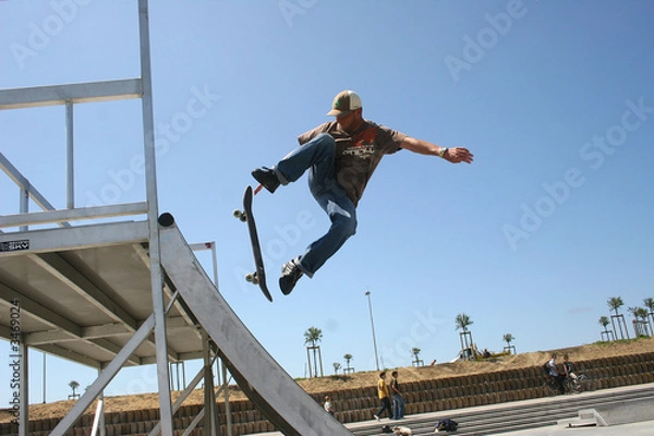 Obraz saut en skate