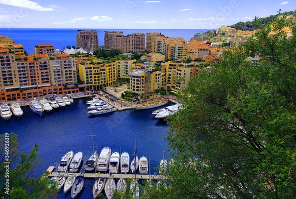 Obraz Monte Carlo Harbor