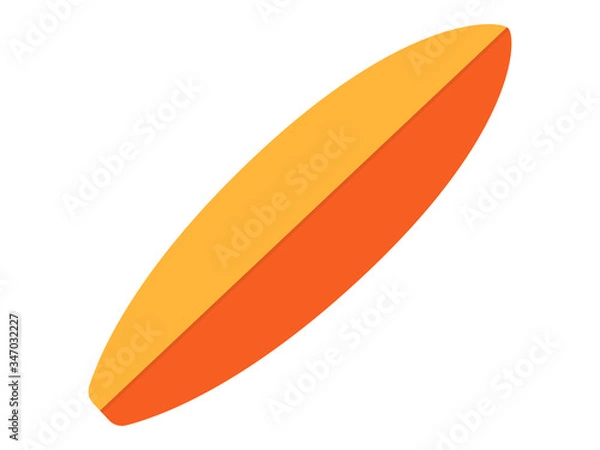 Fototapeta サーフボードのイラスト