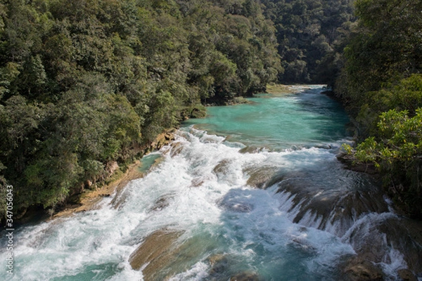 Obraz waterfall in the mountains
