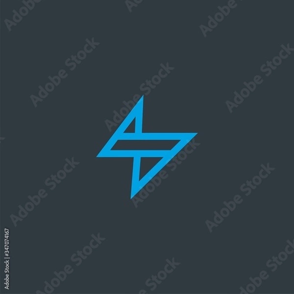 Fototapeta Premium Flash Logo design