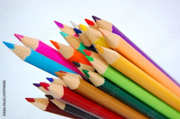 Obraz Buntstifte