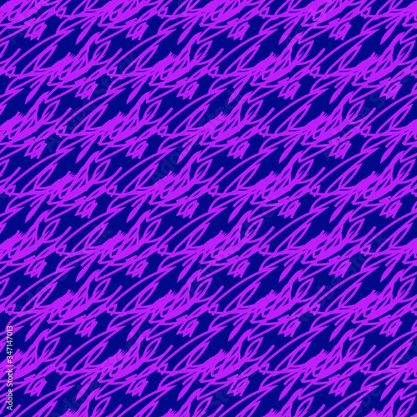 Obraz 
Pink abstract pattern against a dark background.