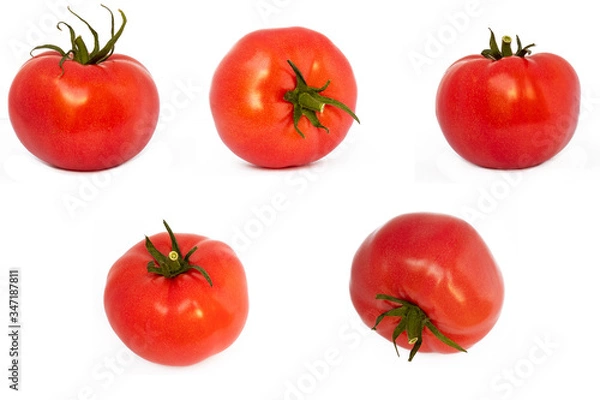 Obraz Juicy, ripe, red tomatoes