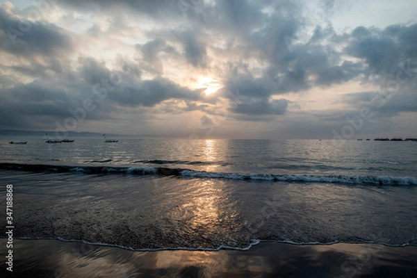 Obraz sunset at the beach