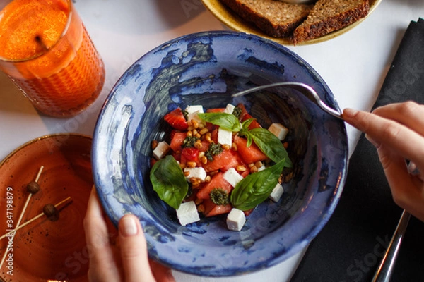 Obraz fresh vegetable salad