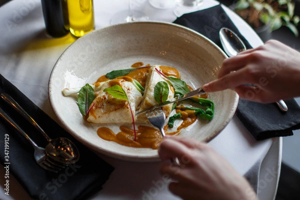 Obraz chicken and vegetable