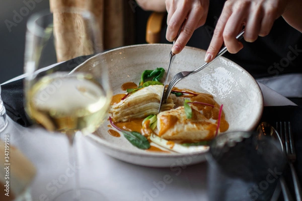 Obraz chicken and vegetable