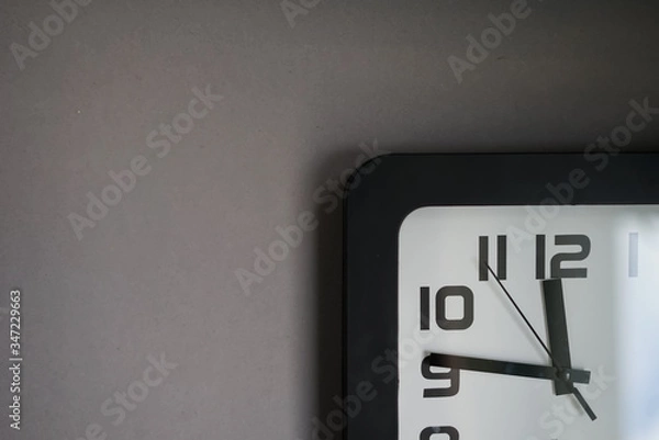 Fototapeta Black clock