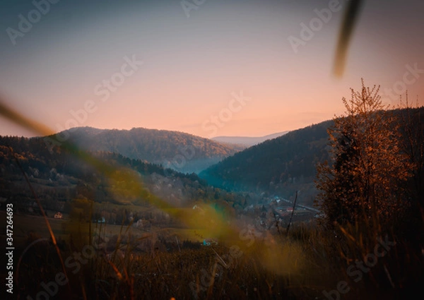 Obraz Baligród Polish mountains