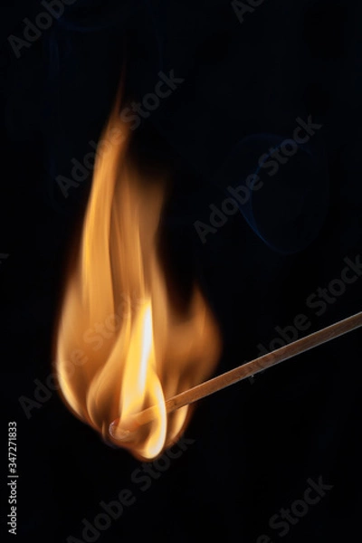 Obraz Burning Matchstick 001