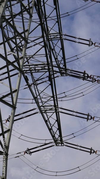 Fototapeta Strommast