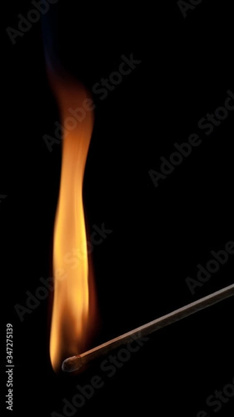 Obraz Burning Matchstick 003