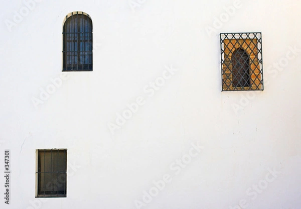 Fototapeta three window