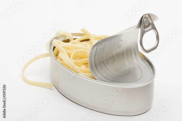 Fototapeta canned spaghetti