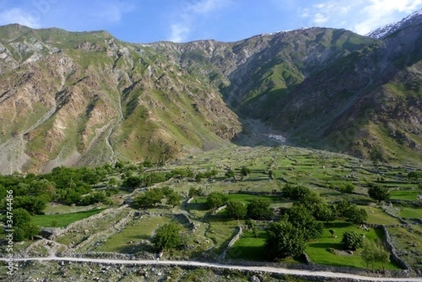 Obraz village afghan