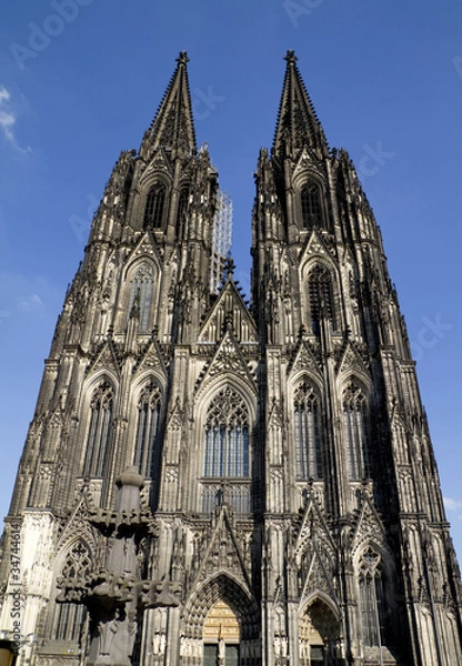 Obraz Cologne Germany Cathedral  Front View