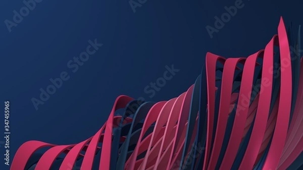 Obraz Purple abstract background. 3D Render