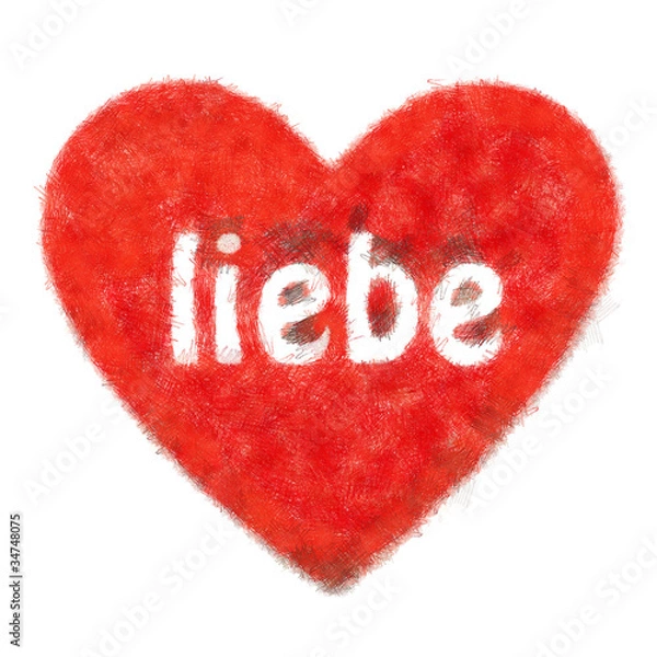 Fototapeta Herz Liebe