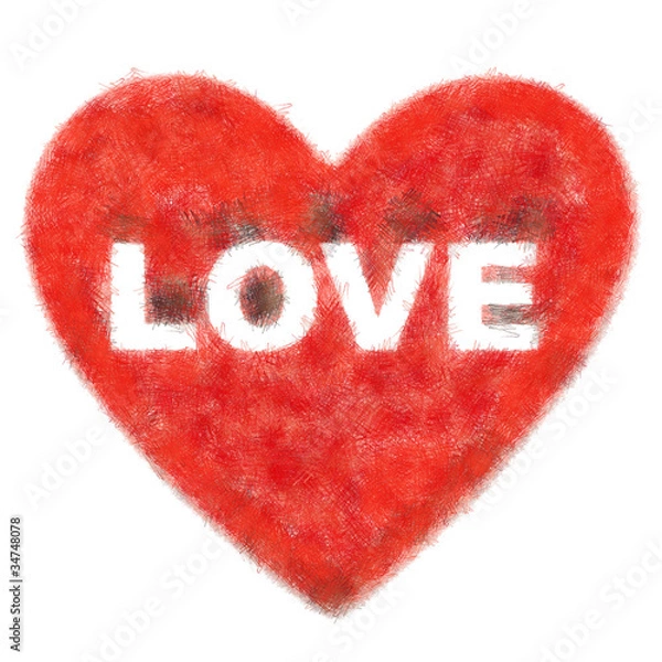 Obraz Herz Love