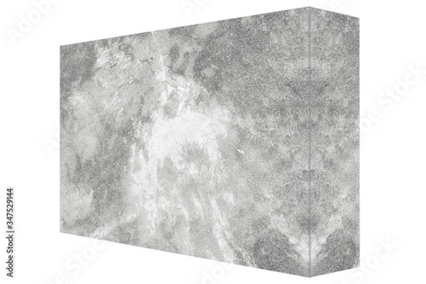 Fototapeta Empty cement wall perspective, interior design.