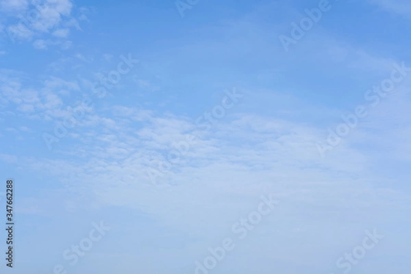 Obraz blue sky with white cloud