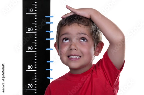 Obraz measured child