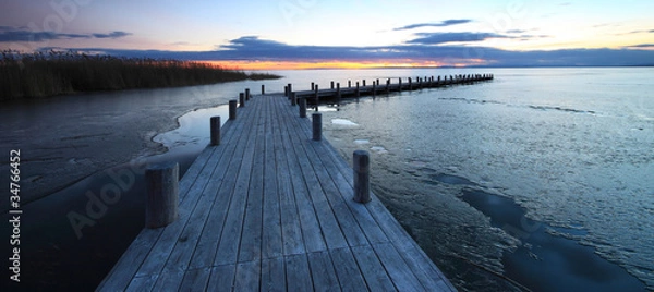 Obraz Widok na pomost