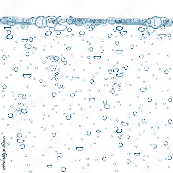 Fototapeta seamless vector water texture