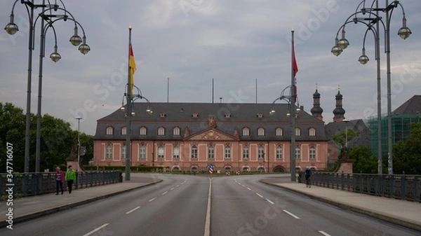 Obraz Germany Mainz city architecture