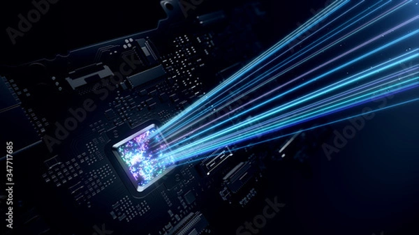 Obraz Sensor visual effects on A angle 02