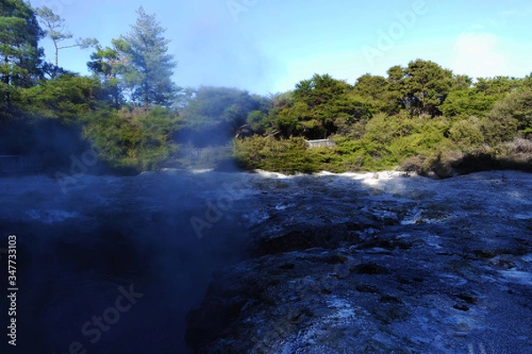 Fototapeta Volcanic area