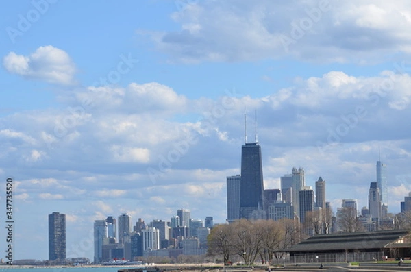 Obraz modern city skyline