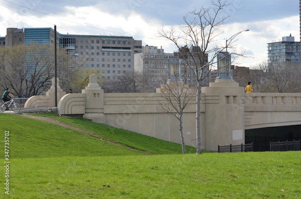 Obraz castle in the city